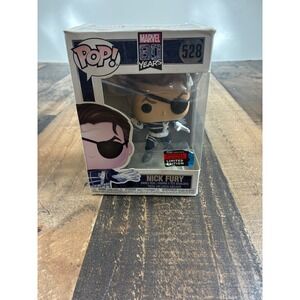 Funko Pop Marvel 80 Years Nick Fury 528 2019 Fall Convention Limited Edition